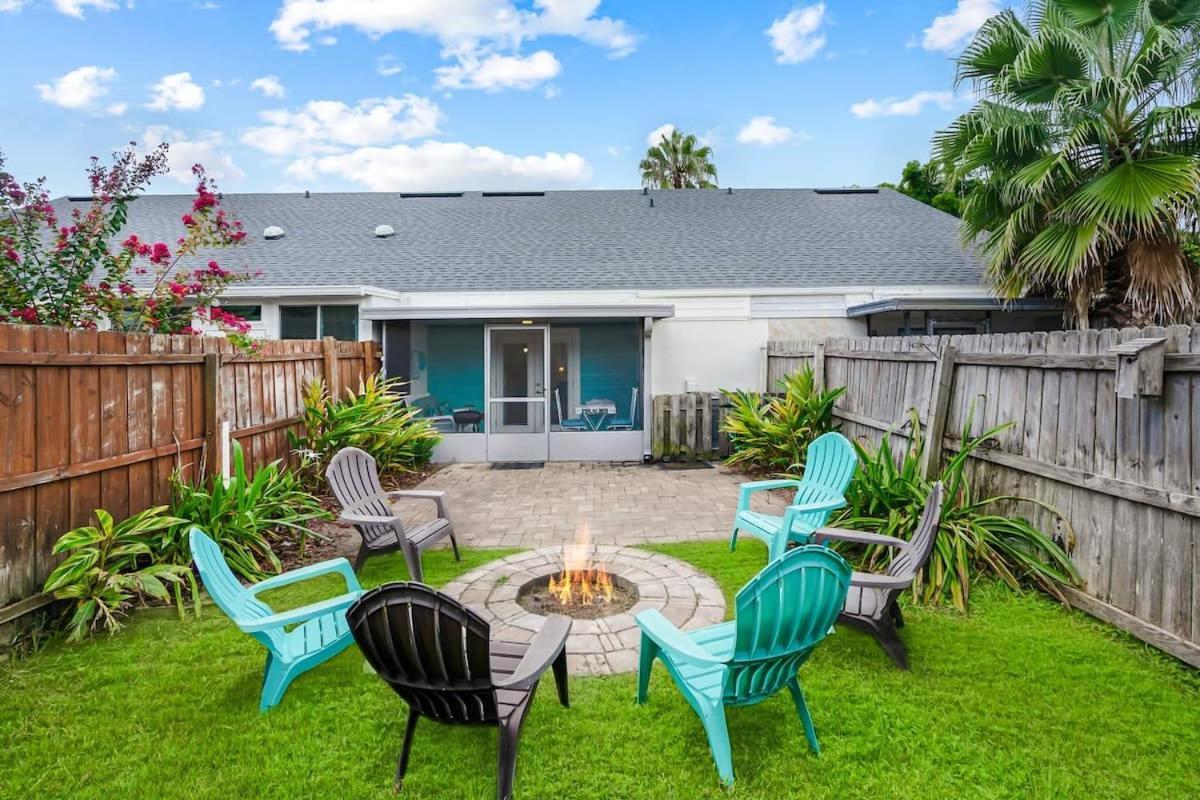 The Salty Saint Townhouse By The Beach St. Augustine Exterior foto